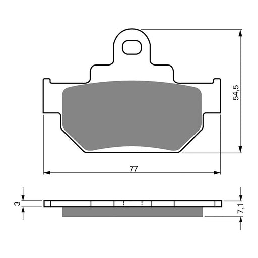 GOLDfren Brake Pads GF030 - K5