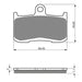 GOLDfren Brake Pads Sintered Sports GF207 - S3 ( PH307 )