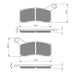 GOLDfren Brake Pads Off-Road Racing GF261 - K5 ( PR402 )