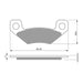GOLDfren Brake Pads Off-Road Racing GF315 - K5 ( PR345 )