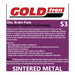 GOLDfren Brake Pads Sintered Sports GF387 - S3