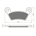 GOLDfren Brake Pads Sintered Sports GF407 - S3