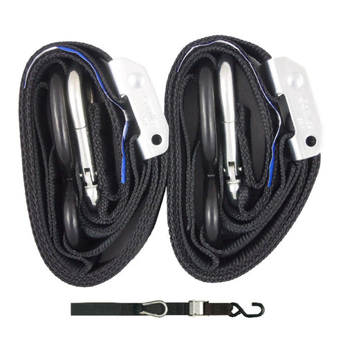 Gorillas Grip Tie Down 38mm S-Hook - Black / Black Loop