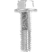 6mm Bolt 8mm Head H/T (25/Bag) MCS
