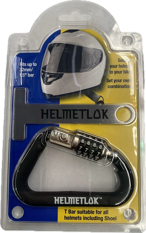 Helmetlok III with stainless steel T Bar HelmetLok