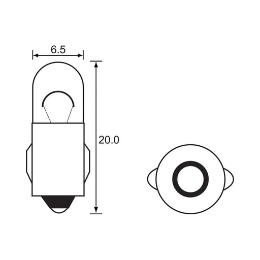 Instrument Bulb 12V 2W Link Products
