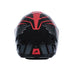 J-Str Tactical Red Silver Gloss Road Helmet JUST1