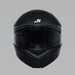 J-Str Solid Matt Black Road Helmet JUST1