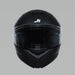 J-Str Solid Matt Black Road Helmet JUST1