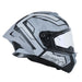J-Str Union Black Grey Matt Road Helmet JUST1