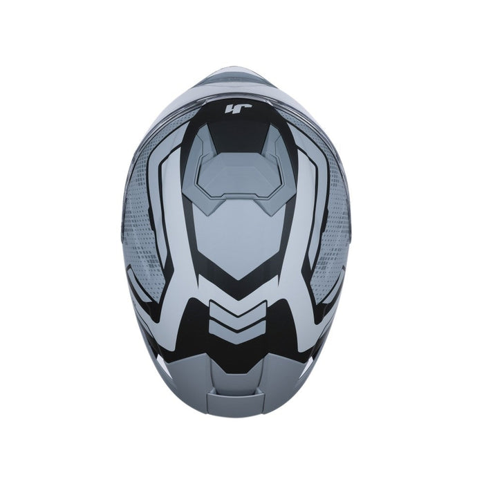 J-Str Union Black Grey Matt Road Helmet JUST1