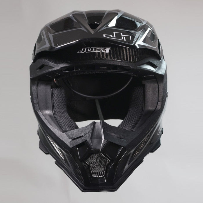 J22 Spectra Carbon Gloss Off Road Helmet JUST1