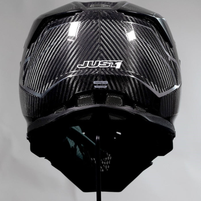 J22 Spectra Carbon Gloss Off Road Helmet JUST1