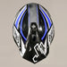 J39 Revo Grey Blue Black Gloss Off Road Helmet JUST1