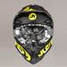 J39 Xeno Fluo Yellow Black Matt Off Road Helmet JUST1