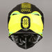 J39 Xeno Fluo Yellow Black Matt Off Road Helmet JUST1