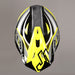 J39 Revo Grey Yellow Fluo Black Matt Off Road Helmet JUST1