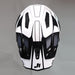 J40 Speed Black White Gloss Off Road Helmet JUST1
