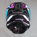 J40 Speed Purple Blue Black Gloss Off Road Helmet JUST1