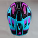 J40 Speed Purple Blue Black Gloss Off Road Helmet JUST1