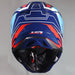 J40 Speed Red White Blue Gloss Off Road Helmet JUST1