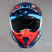 J40 Speed Red White Blue Gloss Off Road Helmet JUST1