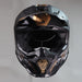 J40 Panter Black Matt Off Road Helmet JUST1