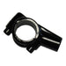 Whites Left Bracket 2-piece (Mirror Mount Only) - Black, for 10mm mirrors
