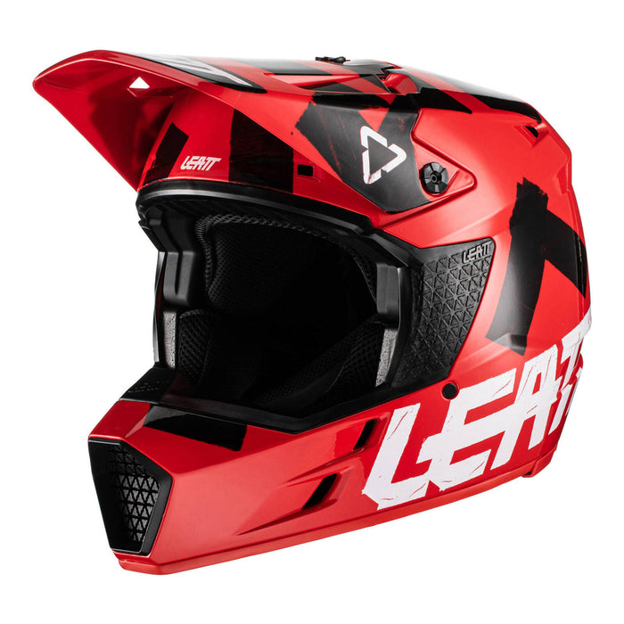 Leatt 2022 3.5 Junior Helmet - Red