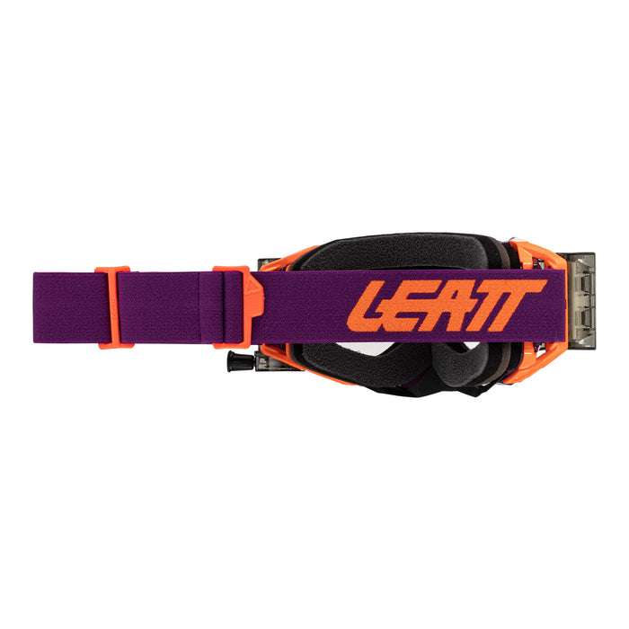 Leatt 5.5 Velocity Goggle Roll-off - Purple / Clear 83%