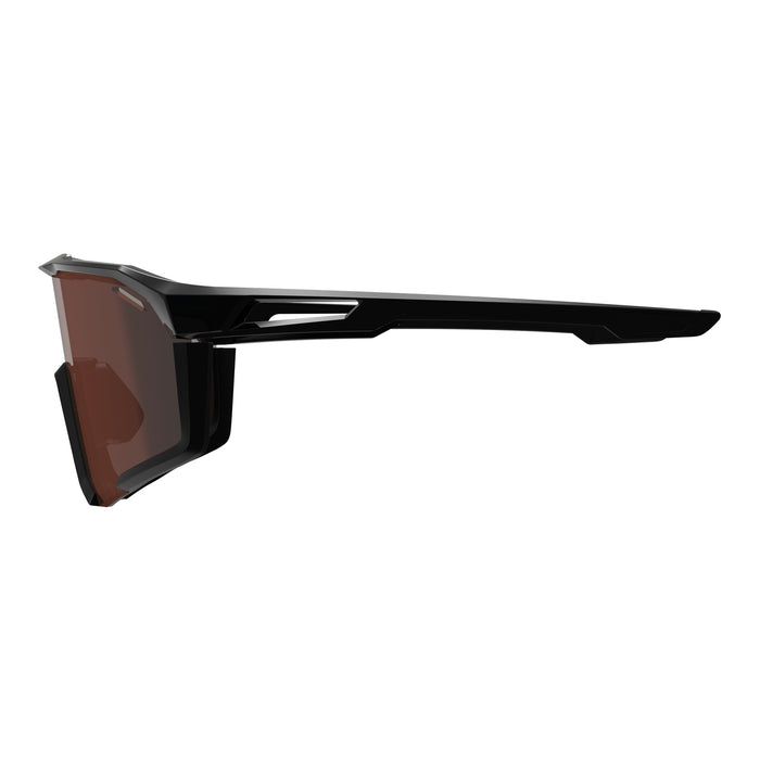 Leatt SpeedViz Pro Sunglasses - Satin Black Iriz Silver 30 VLT