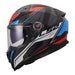LS2 FF811 Vector II Carbon Savage Helmet - Blue / Red