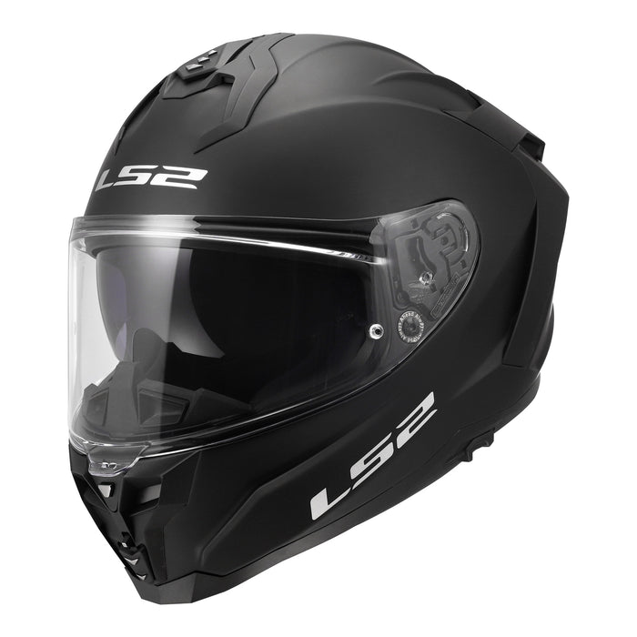 LS2 FF817 Challenger II Solid Helmet - Matte Black