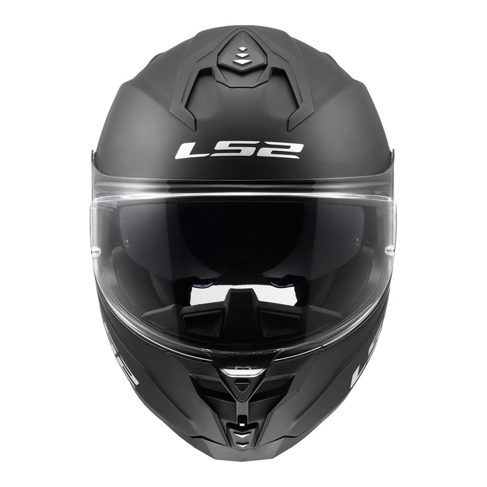 LS2 FF817 Challenger II Solid Helmet - Matte Black