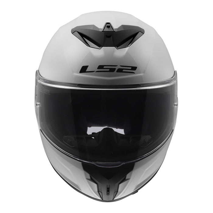 LS2 FF820 Rapid III Solid Helmet - Gloss White
