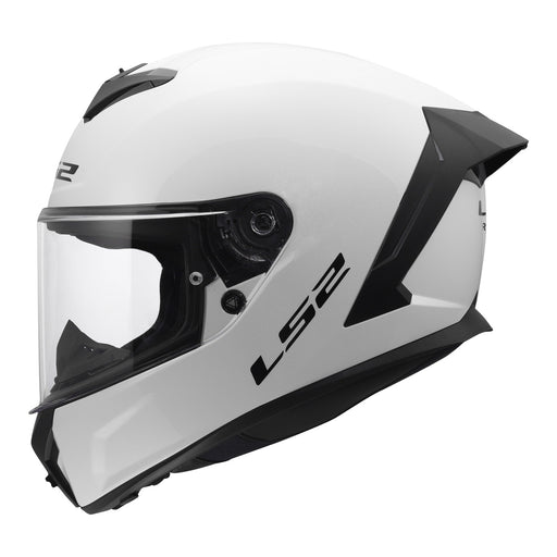 LS2 FF820 Rapid III Solid Helmet - Gloss White