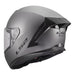 LS2 FF820 Rapid III Solid Helmet - Matte Titanium