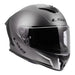 LS2 FF820 Rapid III Solid Helmet - Matte Titanium