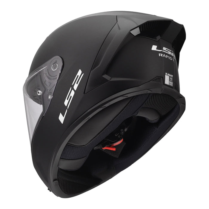 LS2 FF820 Rapid III Solid Helmet - Matte Black