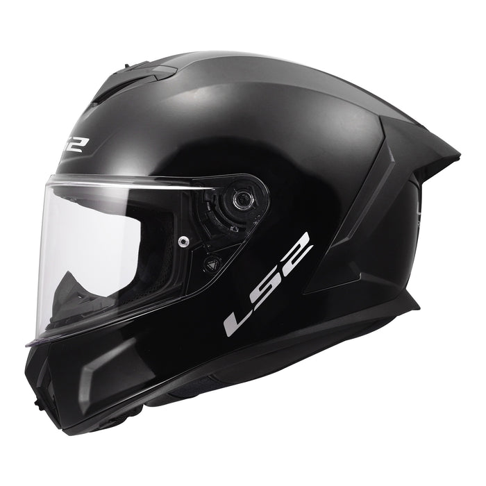 LS2 FF820 Rapid III Solid Helmet - Gloss Black