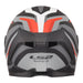 LS2 FF820 Rapid III Hyper Helmet - Black / Red