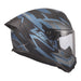 LS2 FF820 Rapid III Xtrem Helmet - Black / Blue Petrol