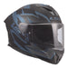 LS2 FF820 Rapid III Xtrem Helmet - Black / Blue Petrol