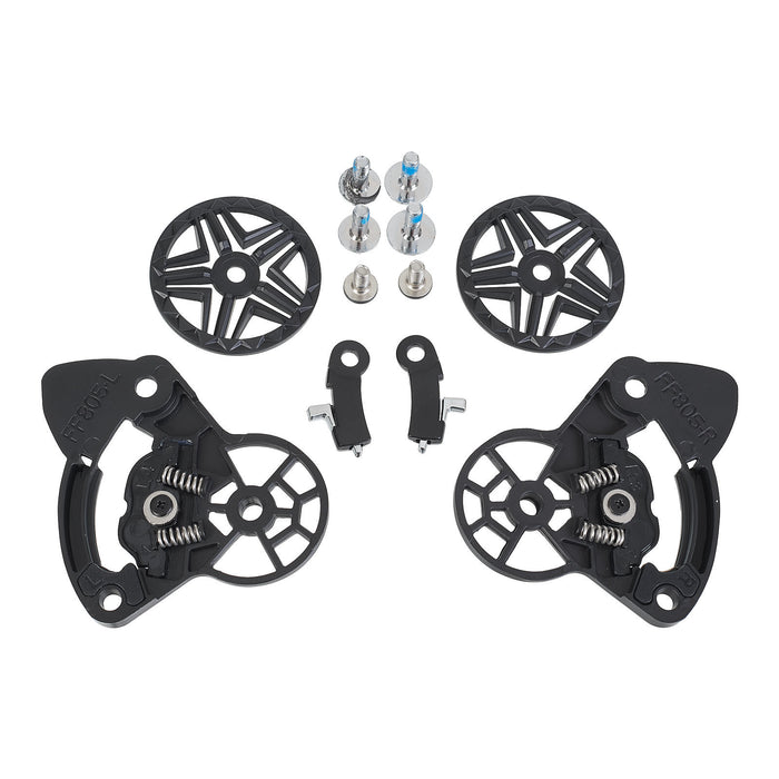 LS2 FF805 Thunder Ratchet + Screws (Black)