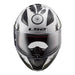LS2 FF353 Rapid II Boho Helmet - White / Black / Purple 06