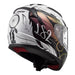 LS2 FF353 Rapid II Boho Helmet - White / Black / Purple 06
