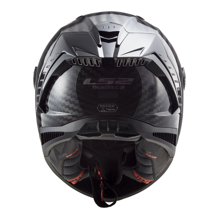 LS2 FF805C Thunder Carbon Helmets - Carbon 06