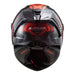 LS2 FF805 Thunder Carbon Sputnik - Metal Red 06