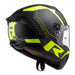 LS2 FF805C Thunder Carbon Helmet -  Matte Carbon / Hi-Vis Yellow