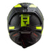 LS2 FF805C Thunder Carbon Helmet -  Matte Carbon / Hi-Vis Yellow